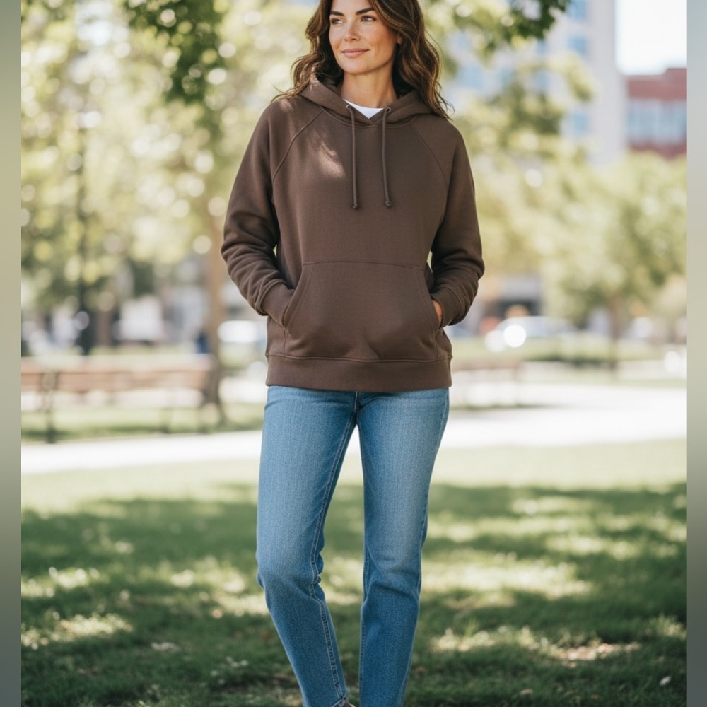 NWT Lululemon Brown Steady State Oversized Hoodie Walnut Crunch Sz S - Picture 12 of 12